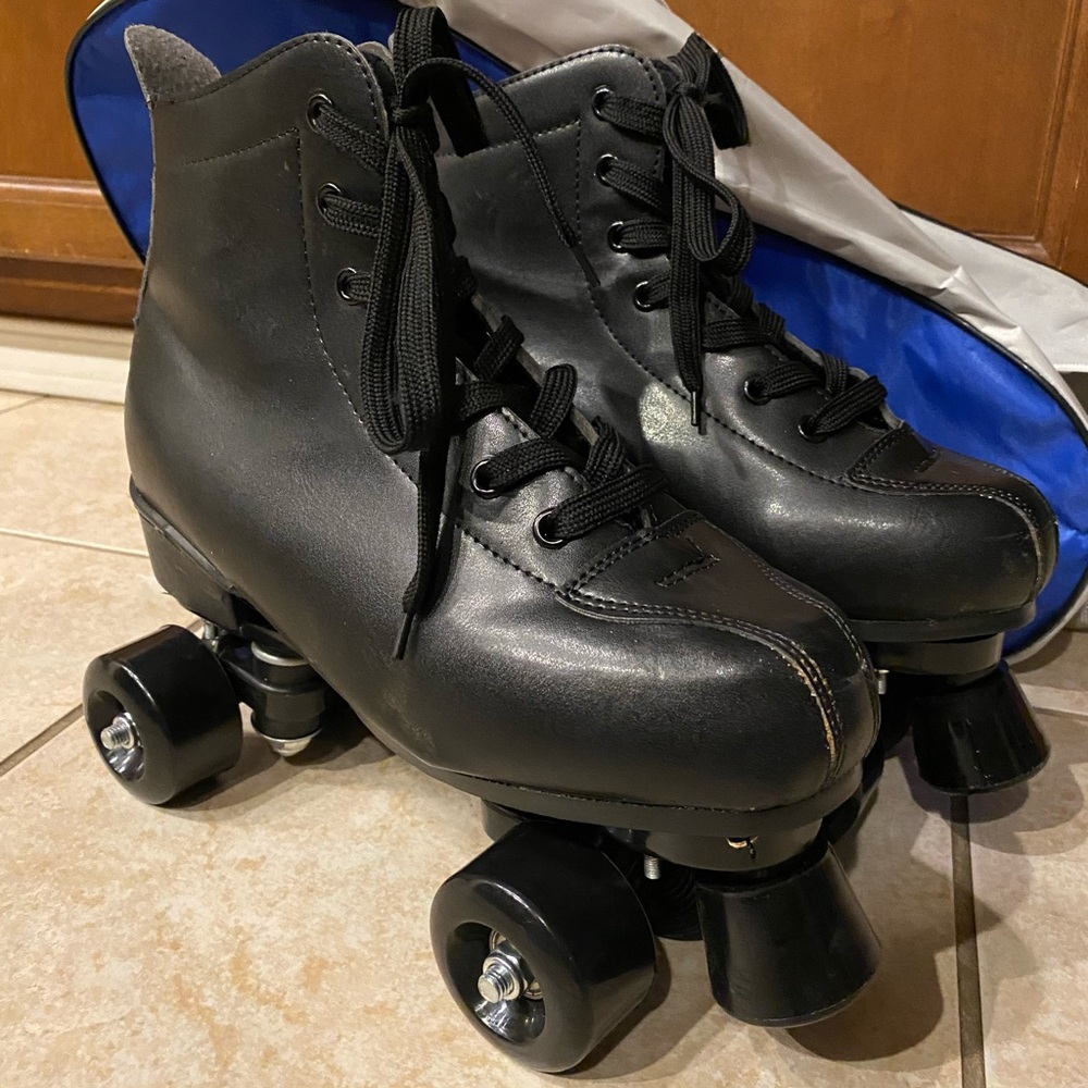 Black Roller Skates